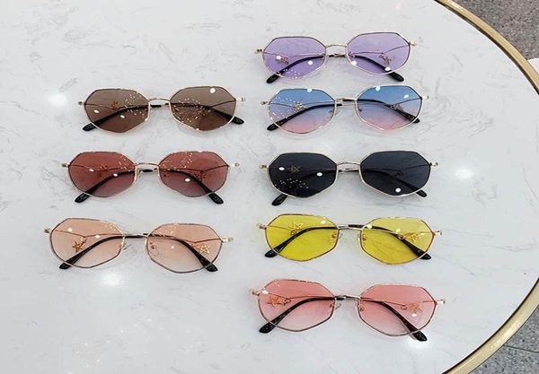 2021 NOVA ESTRELA CRIANÇAS CRIANÇAS BOUTICA BOUTique Girls Sunglasses Designer Infronta copos Princesa Girls Glasses Ultraviolet Proférico B32022338152