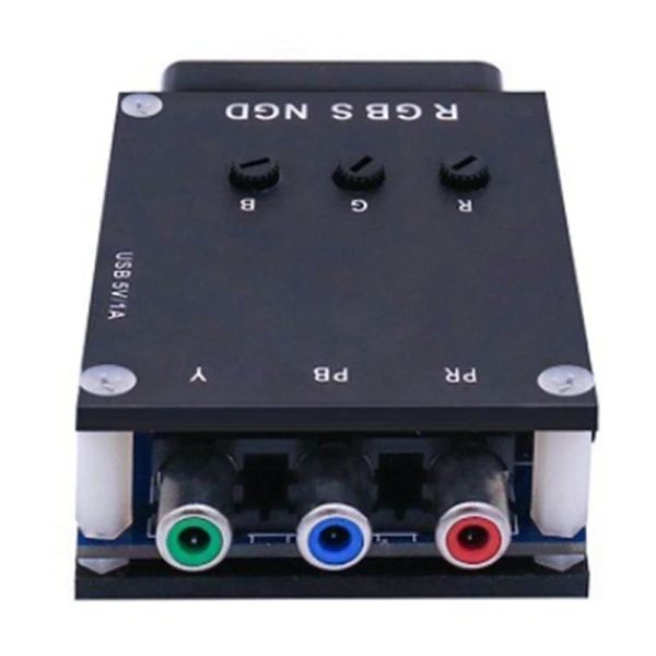 Accessori RGBS SCART a YPBPR Convertitore Transcoder Component, RGBS al componente di differenza di colore