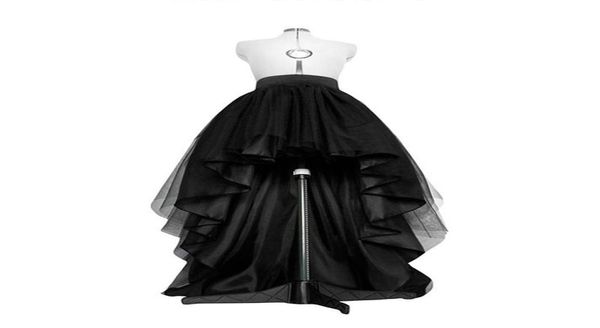 Alta BAIXA DE TULLE BAIXA BELA BEIRA BENA ASMENTIAL TUTU Vestido de noiva em camadas Vestido HIGH PLEAT GALA PROM Gala elegante Saia Acces2812898