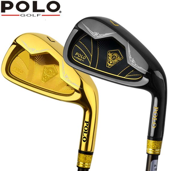 Polo New Golf Iron Herren 7 Anfängerpraxis Club Gold