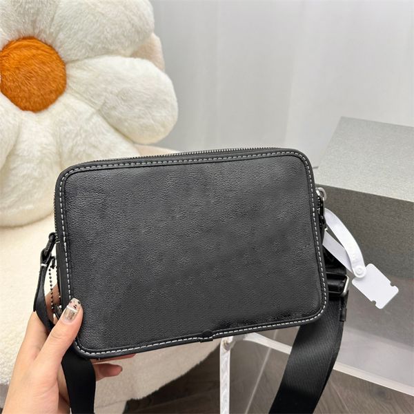 Designer CO Camera Bag Männer Kutschen Muster gedruckt Charter 24 Messenger -Taschen Handtasche Frauen hochwertige Schulterkreuzkörper Quadrat Crossbody Tasche