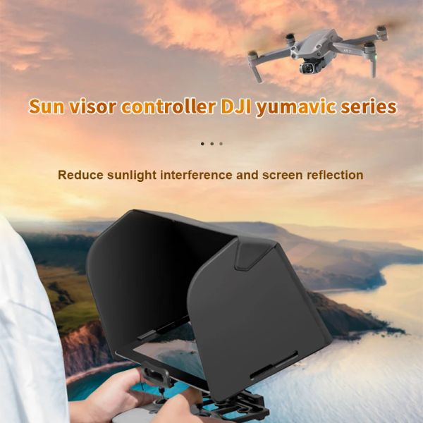 Zubehör Telefon Tablette Sonnenschatten für DJI Mavic Mini 2/Air 2/2s/SE Fernbedienung Monitor Telefon Sonnenhaube Abdeckung Tablette Sonnenschild RC Teile