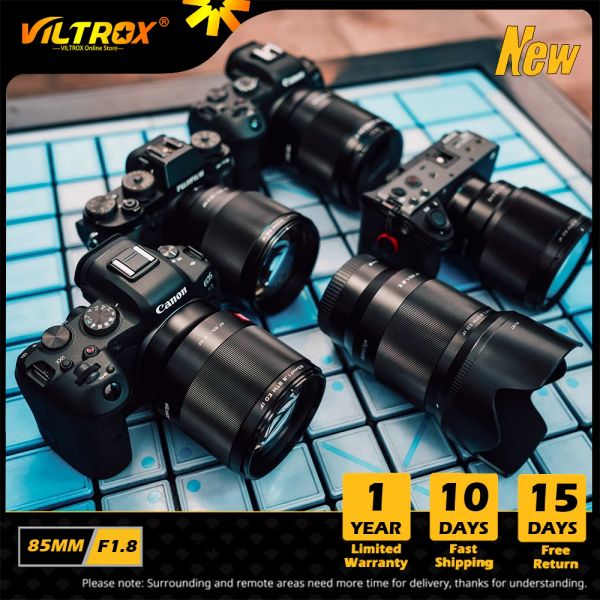 Аксессуары Viltrox 85 мм F1.8 Полнок -линзы Auto Focus Portrait Prime Lens для Nikon Z Mount Fuji x Mount Sony E Mount Camera Lens Mark II