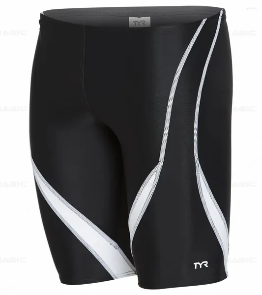 Мужские купальные костюмы Pro Swim Swimsuit Короткие спортивные тренировки по колену плавания пляжные шорты для пляжей шорты для пляжей.