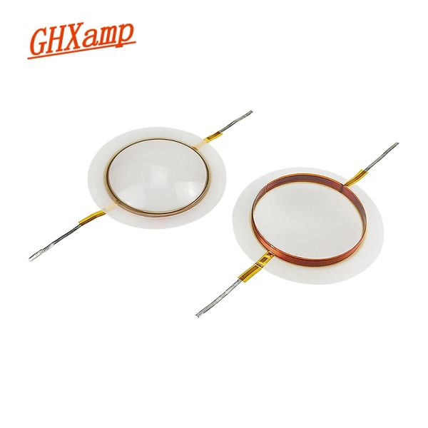 Accessoires GHXAMP 44,4 mm für BC DE2508 DE1608 Treble Sprachspulen Milch weiß