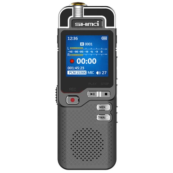 Oyuncular D60 Profesyonel Diktafon VoiceActive Mini Dijital Ses Kaydedici Kalem 8GB PCM Çift Mic denoise Değişken Hız MP3 çalar