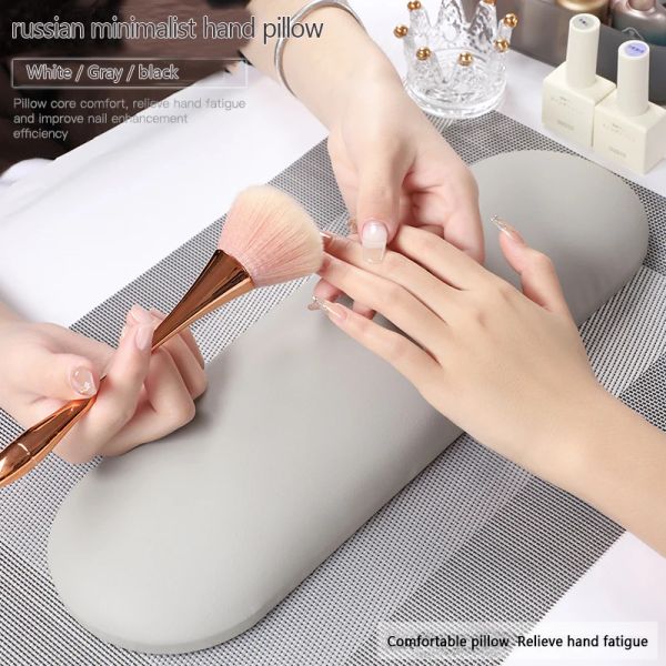 Armas Minimalismo Mão macia de mão descanso Manicure Manicure Pillow conjunto do suporte do braço Art Stand confortável