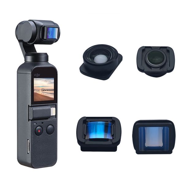 Filter anamorpher Film -Widangle -Objektiv für DJI Osmo Pocket 1/2 Vlog Video Shooting Easy Installation Lens Handheld Gimbal Accessoires