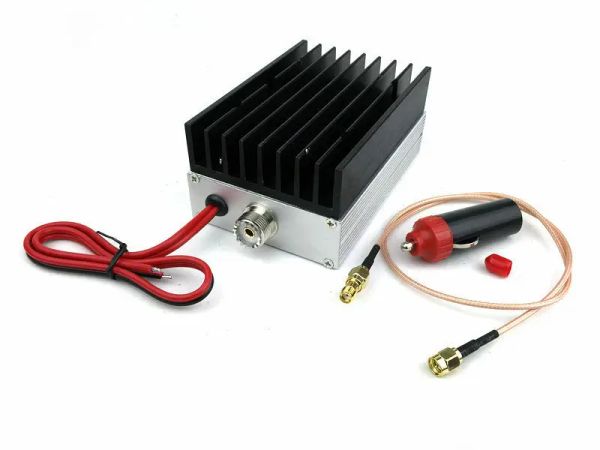 Rádio 400MHz470MHz 25W UHF HAM Radio Power Amplifier para Interphone Car Radio Digital /Analog Modo