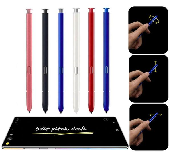 100 novas canetas de pressão inteligente testadas para Samsung Galaxy Note 10 N970 Nota 10 Plus N975 Mobile Phone3841819