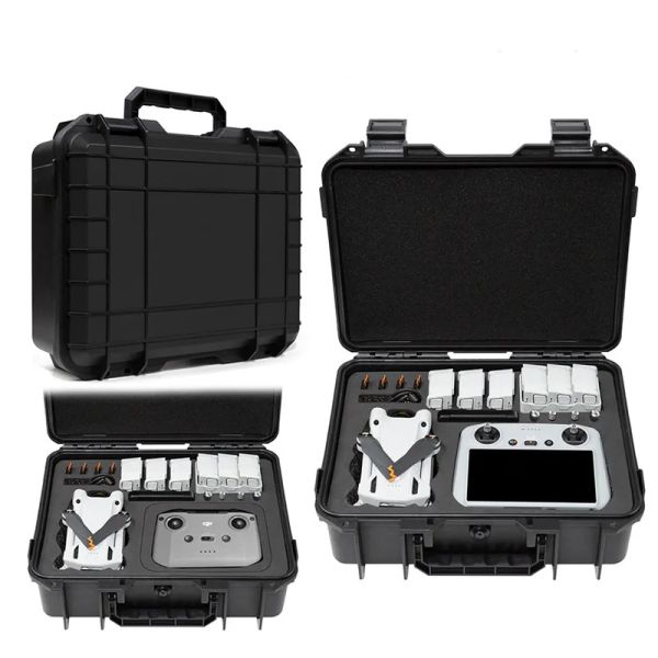 Taschen Harthülle für DJI Mini 3 Pro Compact Tragbare Tragetasche mit großer Kapazitätskoffer wasserdicht