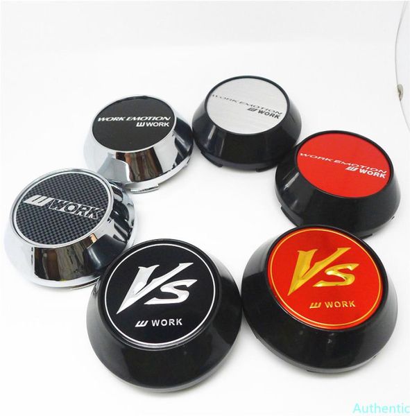 4pcs 65mm Rad Hub Cover Center Caps für VS W Arbeit Emotion x7 Auto Rennstyling Badge Emblem Accessoires6627075