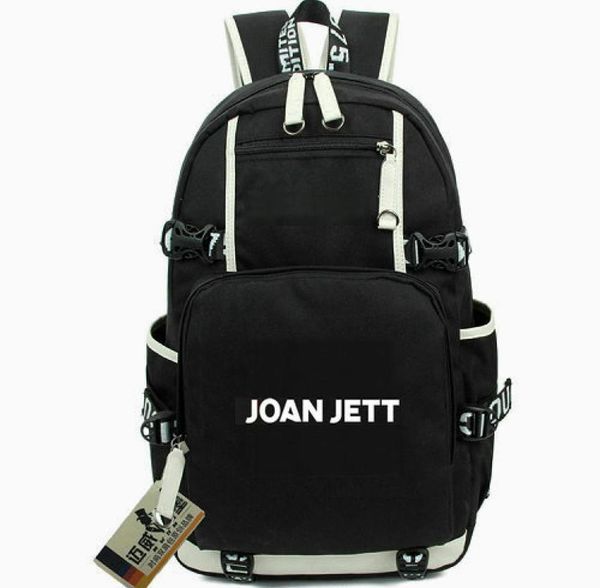 Joan Jett Rucksack I Love Rock N Roll Daypack Rock Band Schoolbag Music Radapsack Computer rackpack Sport School Bag Day Day P1643217