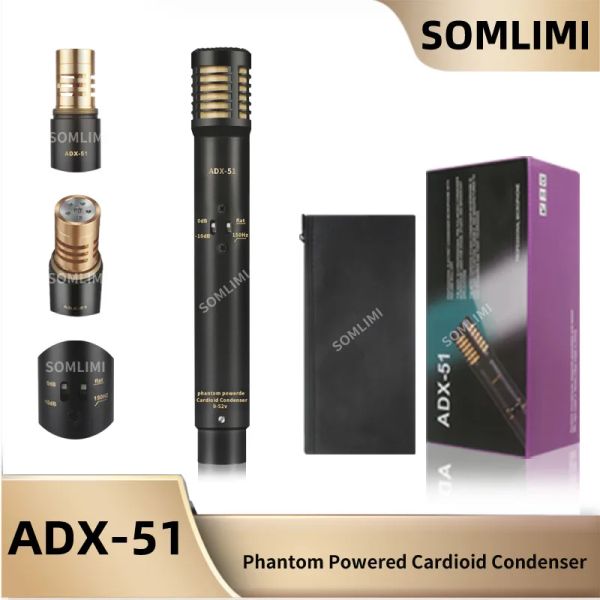 Микрофоны Somlimi Top Caffice Professional Drum Microphone ADX51 Плата приборов