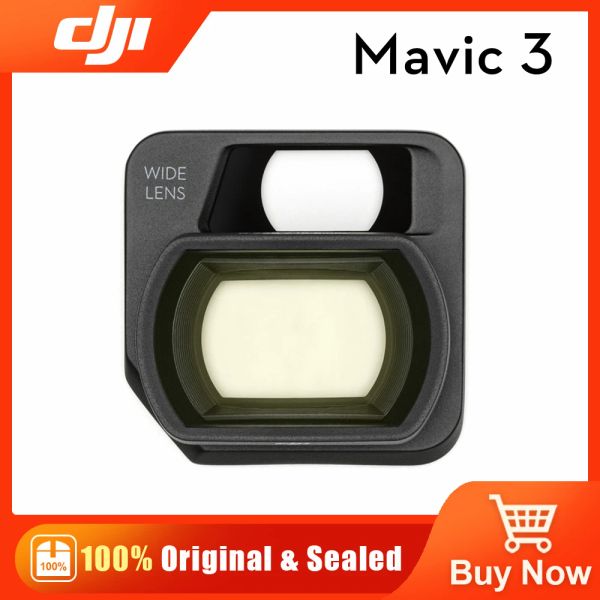 Accessoires DJI Mavic 3 Cine Wedwinkel -Objektiv Original Drohnenzubehör bietet 108 ° FOV und 15,5 -minimalente Brandlänge Brandneue