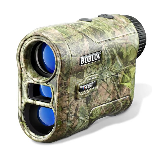 Abito Boblov NK1000 Waterproof Hunting Range Finder 6.5x Magnificazione Flaglocking Range Finder Laser Distance Meter per Golf Sport