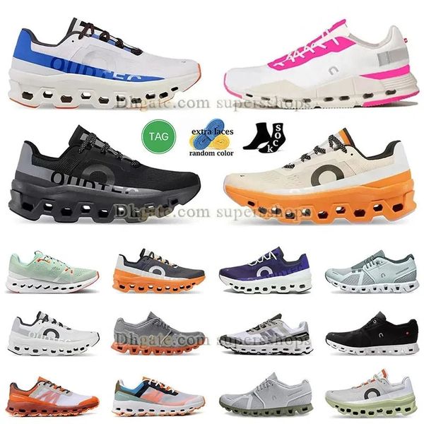 Designerschuhe Running Schuhe Herren Womens New Cloud 5 x3 Nova Monster Surfer Swift Cloudmonster Nova Cloudswift Pink und weiß schwarz grau wasserdichte TEC -Trainer