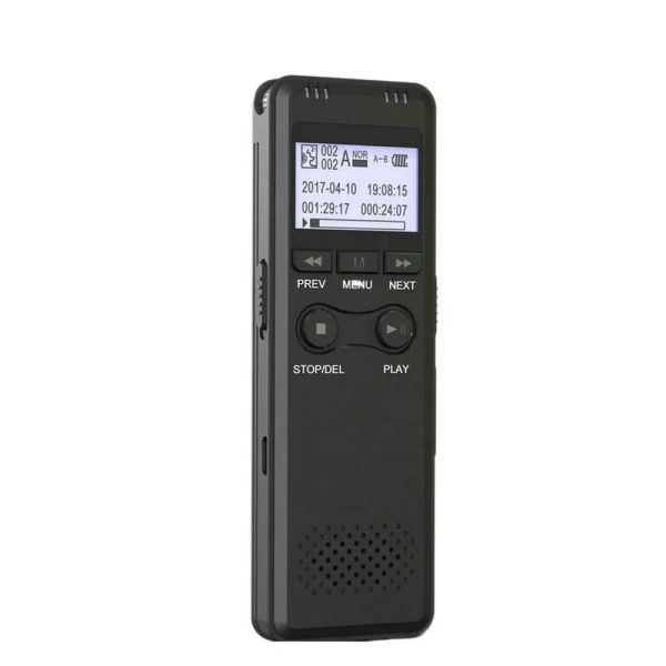 Oyuncular 32GB 64GB 128GB ses etkinleştirilmiş mini dijital ses kaydedici kalem PCM Kayıt Çift Mic denoise hiFi Mp3 Dictafon V30