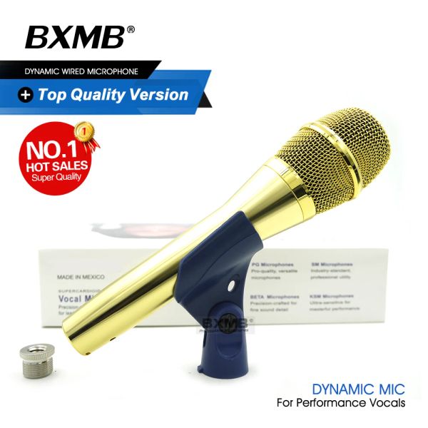 Microfone Grade A Quality KSM9 Professionelles dynamisches Kabelmikrofon -Supercardioid KSM9G MIC für Performance Live -Vocals Karaoke -Stufe