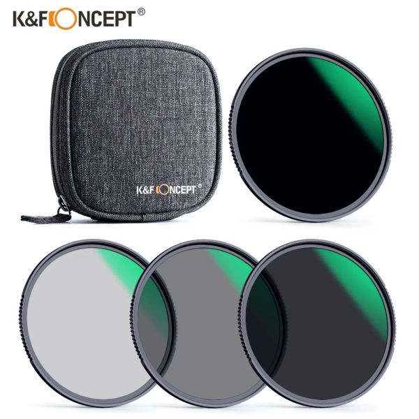 Accessoires K F Konzept Nd4 Nd8 Nd64 Nd1000 Filter Kits Kamera Objektivneutraldichte mit Filtertasche 49 mm 52 mm 58 mm 67 mm 72 mm 77 mm 82 mm