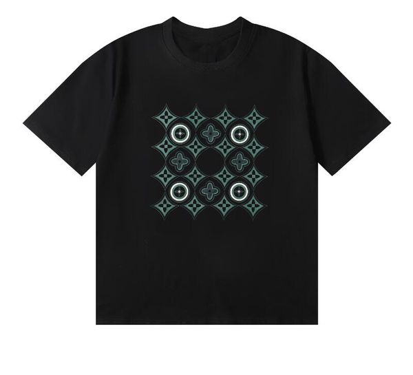2024SS Summer New Fashion Brand Designer T-shirt Men's Letter Pattern Design T-shirt