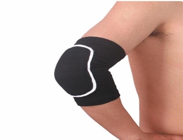 2pc Crossfit Elbow Pads Protector Arm Brace Stütze Ellbogen und Knieschutz Volleyball Basketball Elastizitätsärmel Schutz6017736