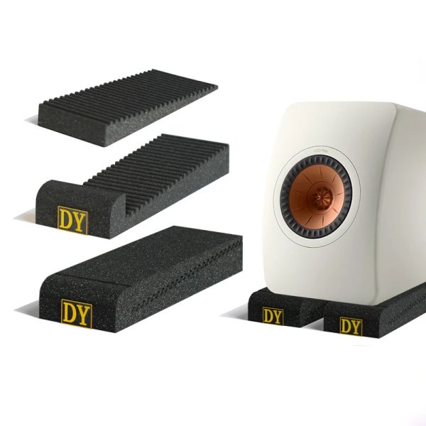 Acessórios Lusya de alta densidade Sponge Studio Monitor do alto -falante Isolamento acústico de espuma Isolador de espuma som de espuma Sound Pads