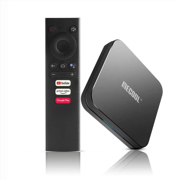 Box Mecool KM9 Pro Google certificato Android TV Android10 4GB 32GB AMLOGIC S905X2 Smart TV Box