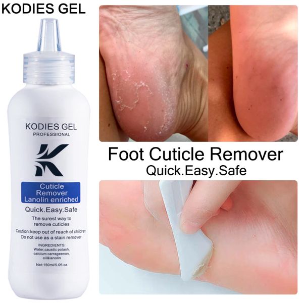 Tratamentos Kodies Gel Callus Removedor Profissional Removedor de cutículas Profoliador amaciador de pele morta Lanolin Manicure Pedicure UNIF Tools