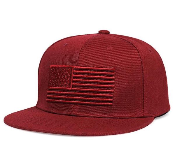 2020 Flag di alta qualità USA CAMUFFAGE CAPBALL BASBALL per uomini Snapback Hat Army Flag American Baseball Cap Bone Trucker Gorras8872768