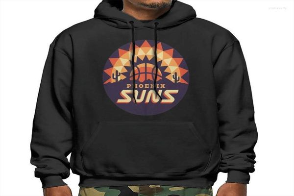 Men039s толстовка толстовок Sun Rise Phoenix Arizona Basketball Fan Anime Anime Негабаритная толстовка Men39s Сета для мужчин мужской толстовки3302540