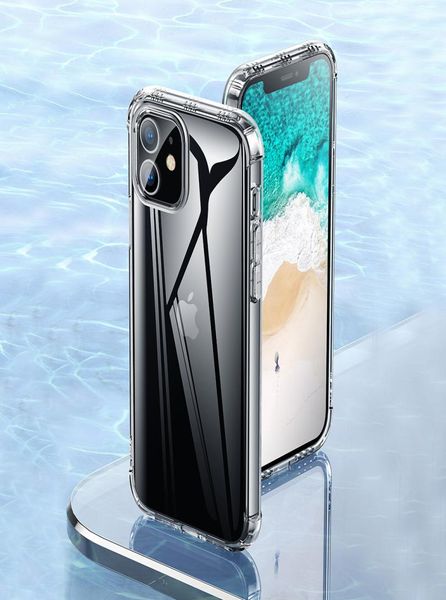 Casos de telefone transparentes para iPhone 11 Pro Max XS XR x 8 Plus Samsung Note 10 S10 Antiknock TPU TPU Protective CHOQUE CLARE COPER6081932