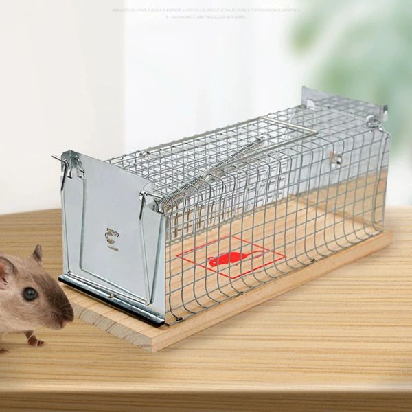 Fallen Haushalt MouSetrap Großer Raum Automatische Rattenschlangenfalle Cage Safe Maus -Trap Rattenfalle -Mouetrap -Mäuse Mousisetrap Schädling Repeller