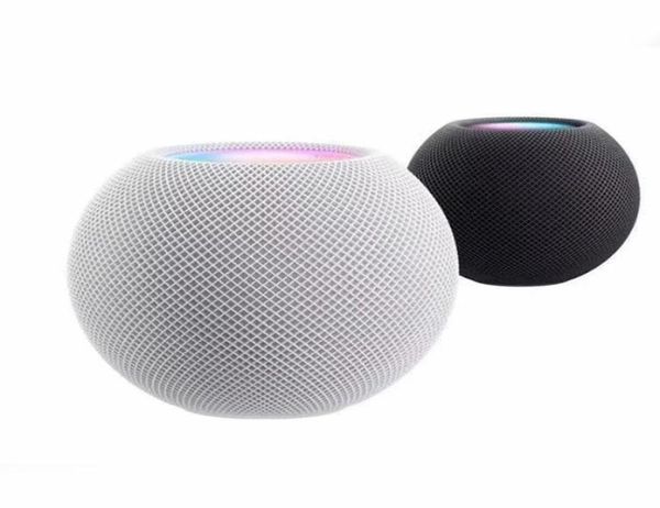 Мини -динамики умный динамик для HomePod Портативный голосовой помощник Bluetooth Subwoofer Hifi Deep Bass Stereo Typec Wired Box7620569