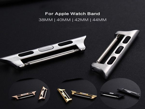 10pcs Edelstahl -Adapterband für Apple Watch Connector Ersatz 44mm Band 11 Perfekt für Serie 4 Adapter DIY GET5260111