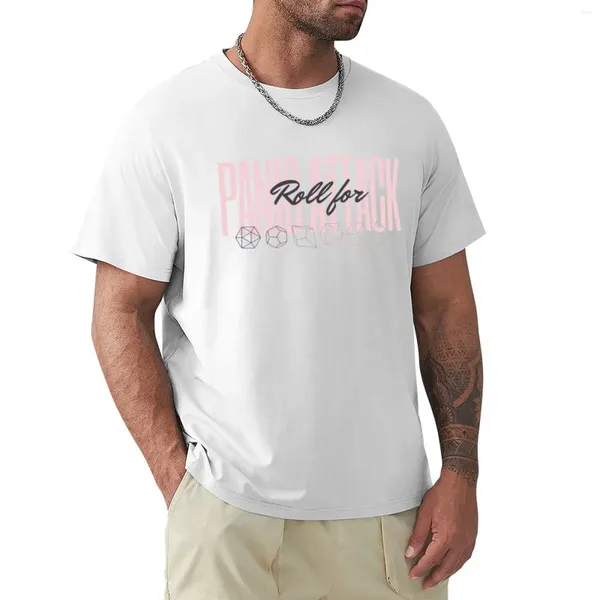 Herren Polos Roll für Panikangriff T-Shirt übergroß