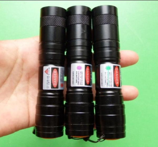 Potenti potenti potenti militari ad alta potenza 5000m 405nm Punti laser viola blu rosso verde SOS Lazer Flashlight Hunting Teaching3925514