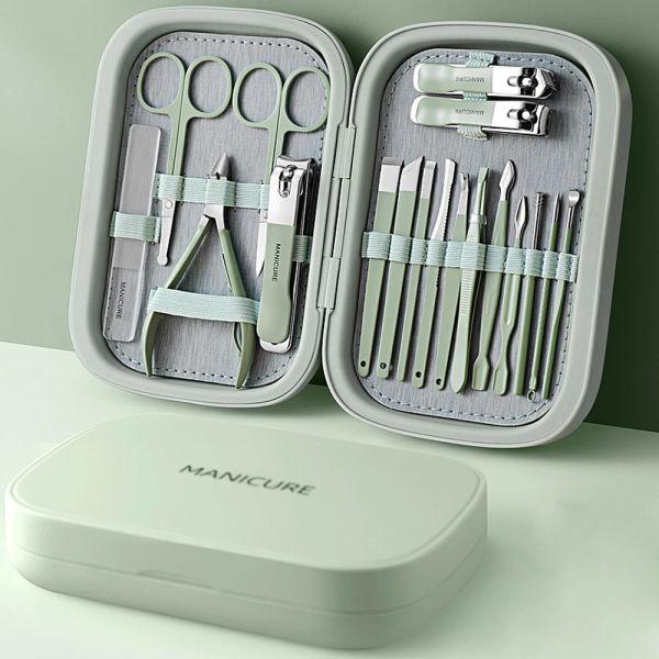 Blade Professional Manicure Tools Set Stainless Aço unhas Clipper para o pé da mão Ferramentas de unhas Pedicure paronychia nippers cortadores de apartadores