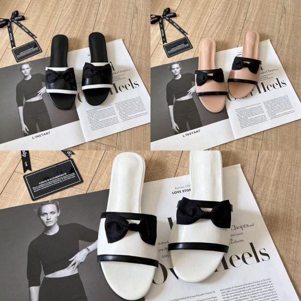 Designer feminino Slipper Slipper Slides clássicos deslizantes Sliders escuros pretos pretos brancos sandálias marrons vintage feminino feminino
