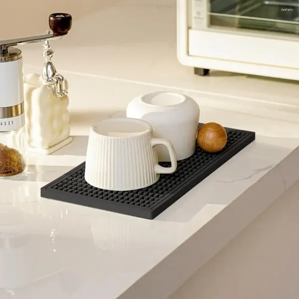 Tavolino bere ecologicamente bere ecologico tappetino da bar silicone set per bicchieri isolati non slip con moderni