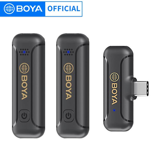 Microfoni Boya Bywm3t2 Professional Wireless Lavalier Lavalier Lavaliere Sistema