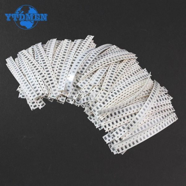 Resistenza SMD 0805 1206 Kit di assortimento del campione di resistenza 5% 1R ~ 1M OHM 146 VALORI*20pcs = 2920pcs