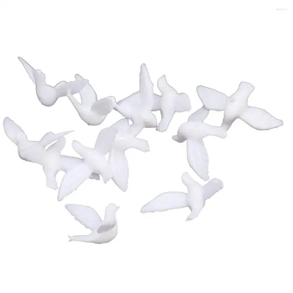 Decorazione per feste Magideal Novelty 12pc Baby Shower Tavolo da battesimo Colla corias Pigeon Fai da te per la cerimonia di fidanzamento nuziale per matrimoni decorazioni S/M/L