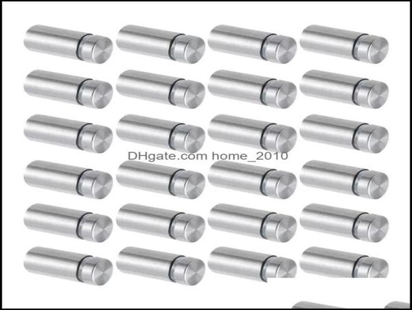 Banyo Aessory Set Banyo Aesorlar 100 Paketler İşaret Standoff Vidaları Paslanmaz Çelik Duvar Montajları GL Sanatları ve Display8881972