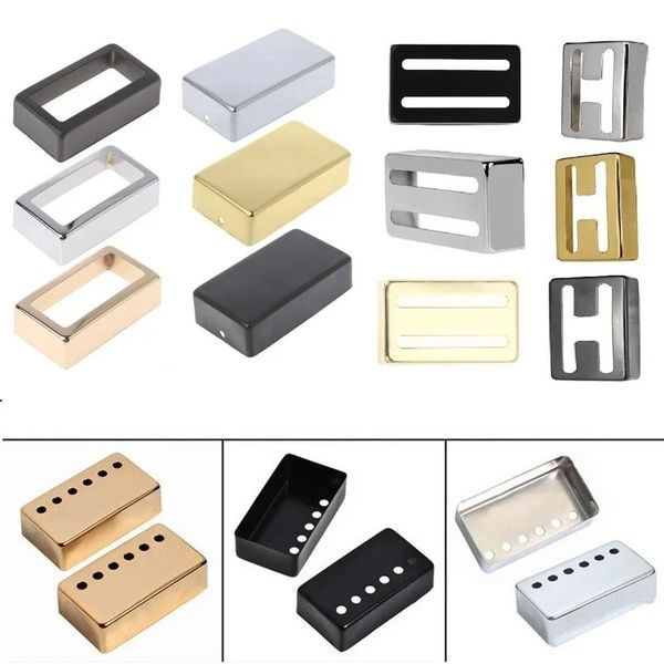 E -Gitarre Humbucker Tippup Deckungen 50 + 52mm Epiphone LP Style Elektrogitarre Gold / Silber / Schwarze Gitarrenkörperteile