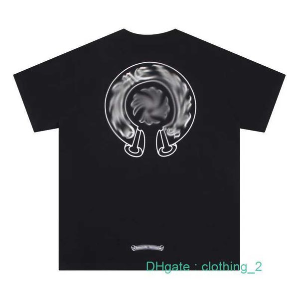 T-Shirts Chrome Tee Street Chaokro Classic Phantom Cross Group Horseshoe Ch Womens Kısa Sleev Hy7 QLTG