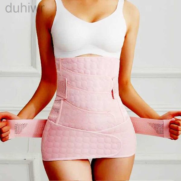 Cintura dimagrante Postpartum Cintura Banda della pancia 2 in 1 trainer in giro per la cintura per baravelo Tummy Tummer Tummer Corset Girst Slim Body Bandage Bandage Maternity Strap 240409