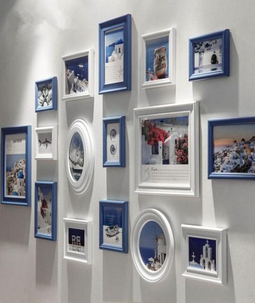 16 PCSSET Home Decoration Diy PO Frame Conjuntos para parede enorme quadro de imagens de família Europa Conjuntos de estilo com cartão de imagem5971122