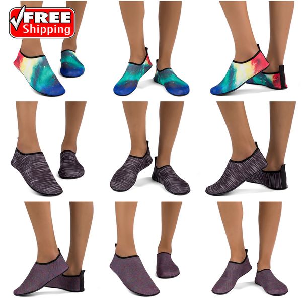 Scarpe d'acqua Donne uomini scivolano sulla spiaggia a piedi nudi nudi rapidi scarpe da nuoto a secco sneaker sneaker unisex 35-46 GAI