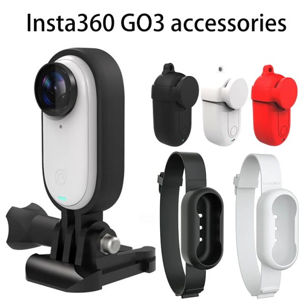 Insta360 için Aksesuarlar GO 3 Vücut Koruma Çerçevesi Isı Disipasyonu Basit Tavşan Kafesi Eylem Kamera Aksesuarları Nötr
